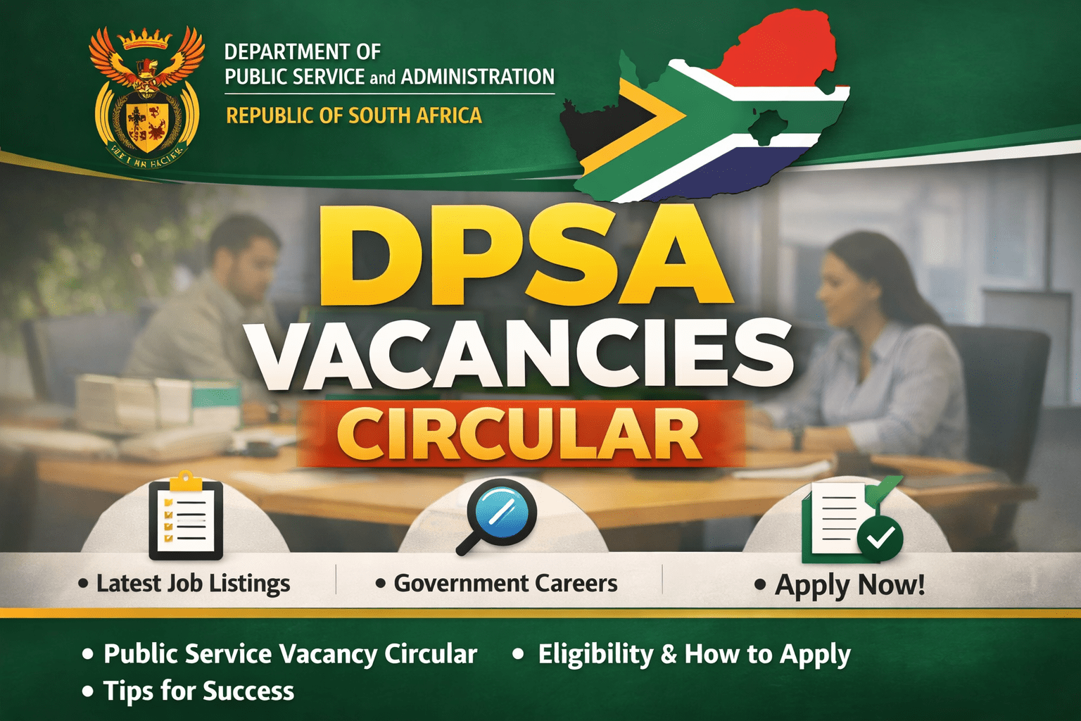 DPSA Vacancies Public Service Vacancy Circular 2026