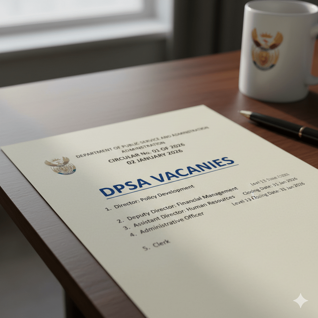DPSA Vacancies Circular 01 of 02 January 2026
